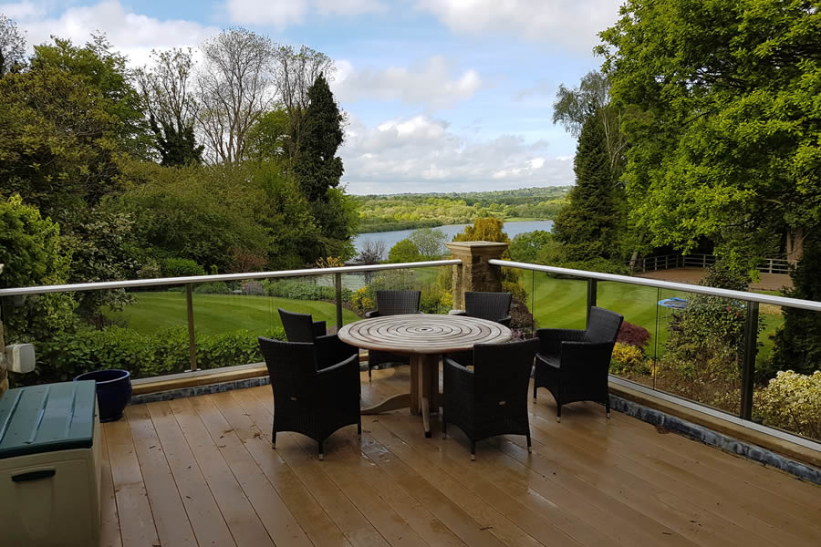 View from the new balcony