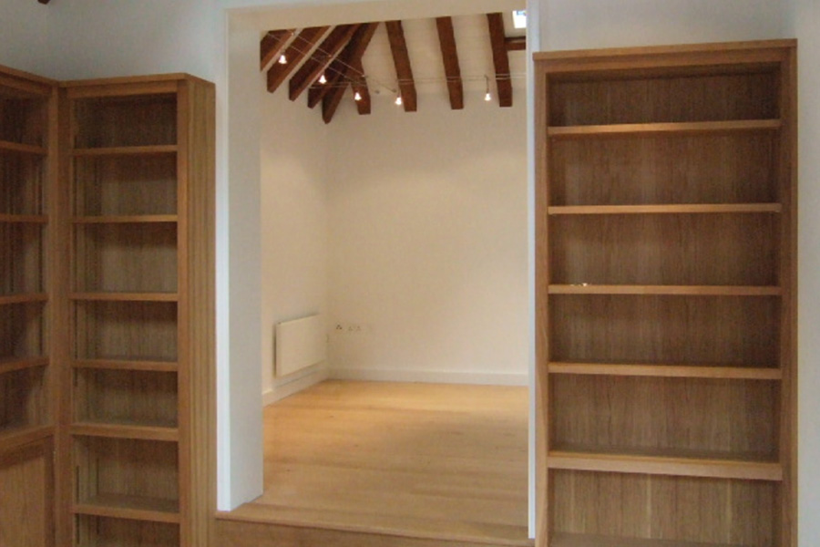 After: Light interior with bespoke woodwork